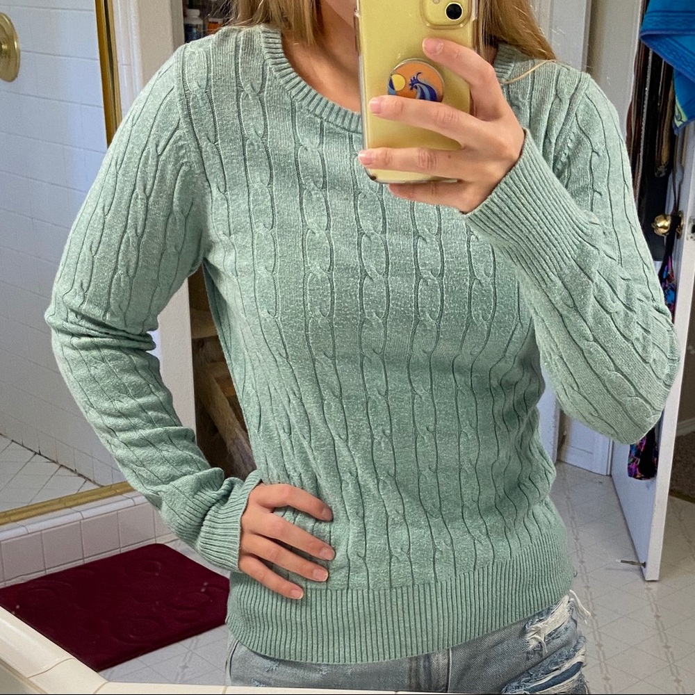 ❗️3for$15❗️Mint Green Sweater